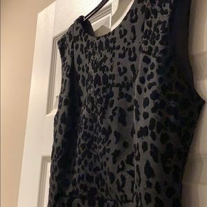 Calvin Klein dress, cheetah. Size 4P